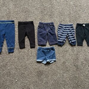 FINAL SALE 3/31/26 Carter’s/Koala Kids Bundle of Pants/Short, Size 3 M (3-6)